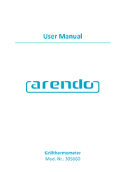 ARENDO 305660 Manual Del Usuario