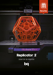 MakerBot Replicator 2 Manual Del Usuario