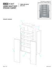 Uline JUMBO H-3617 Ensamble Manual