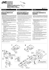 JVC KD-S811R Manual De Instalación/Conexion