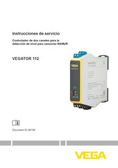 Vega VEGATOR 112 Instrucciones De Servicio