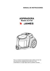 James AJ-4100 Manual De Instrucciones