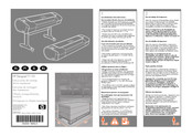 HP Designjet T1120 Serie Instrucciones De Montaje