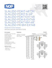 Ngp SLAL-250-PDKIT-48'DR Instrucciones De Instalación