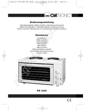 Clatronic KK 2325 Instrucciones De Servicio