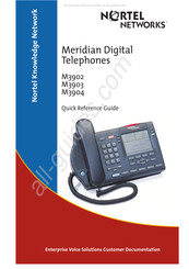 Nortel Networks M3903 Guía De Referencia Rápida