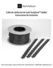 WarmlyYours TempZone TCT240-3W-055 Instrucciones De Instalación