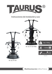 Taurus Ultra Force TF-UF-PRO Instrucciones De Instalacion Y Uso