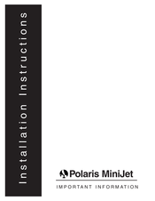 Polaris MiniJet Manual Del Usuario