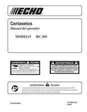 Echo HC-201 Manual Del Operador