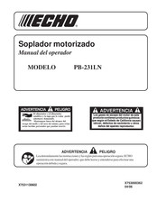 Echo PB-231LN Manual Del Operador
