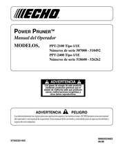 Echo POWER PRUNER PPT-2100 Manual Del Operador
