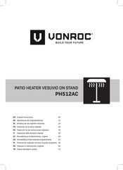 VONROC PH512AC Traducción De Las Instrucciones Originales