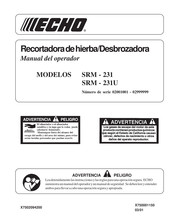 Echo SRM-231 Manual Del Operador