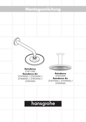 Hansgrohe Raindance 27472000 Instrucciones De Montaje