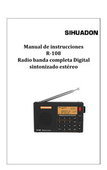 SIHUADON R-108 Manual De Instrucciones