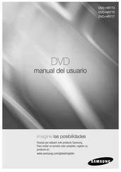 Samsung DVD-HR773 Manual Del Usuario