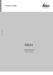 Leica Microsystems M844 F20 Manual De Instrucciones