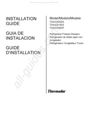 Thermador T24UC910DS Guia De Instalacion