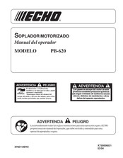 Echo PB-620 Manual Del Operador