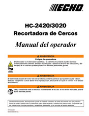 Echo T77814001001 Manual Del Operador
