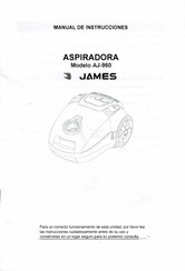 James AJ-960 Manual De Instrucciones