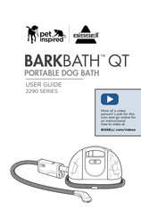 Bissell BarkBath QT 2290 Serie Manual De Instrucciones