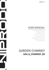 UNIPRODO UNI G CHIMNEY 09 Manual De Instrucciones