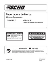 Echo GT-201R Manual Del Operador