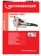 Rothenberger ROBEND 4000 Instrucciones De Uso