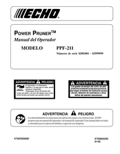 Echo PPF-211 Manual Del Operador