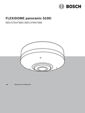 Bosch FLEXIDOME panoramic 5100i Manual De Instalación
