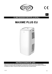 Argo MAXIME PLUS EU Instrucciones De Uso