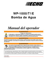 Echo WP-1000 Manual Del Operador