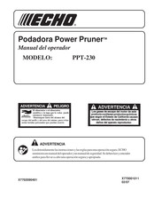 Echo Power Pruner PPT-230 Manual Del Operador