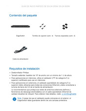 Ubiquiti ES-24-250W Guia De Inicio Rapido