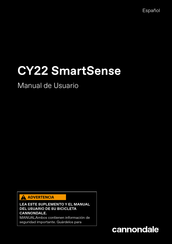 Cannondale SmartSense CY22 Manual De Usuario