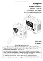 Honeywell HW1000i Manual Del Propietário