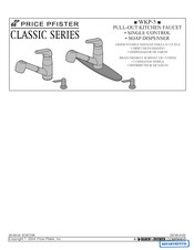 Price Pfister WKP-5 Manual Del Usuario