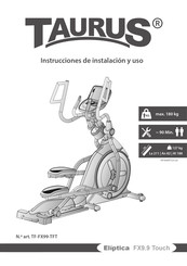 Taurus FX9.9 Touch Instrucciones De Instalacion Y Uso