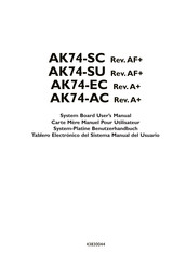 DFI AK74-SU Manual Del Usuario