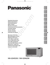 Panasonic NN-GD452W Instrucciones De Funcionamiento