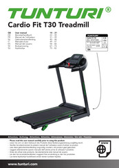 Tunturi cardio fit t30 Manual Del Usuario