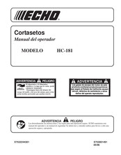 Echo HC-181 Manual Del Operador