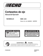 Echo SHC-211 Manual Del Operador