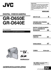 JVC GR-D640E Manual De Instrucciones