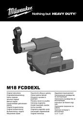 Milwaukee M18 Manual Original