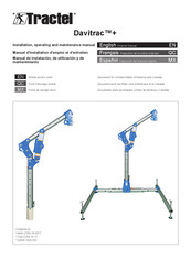 Tractel Davitrac + Manual De Instalación, De Utilización Y De Mantenimiento