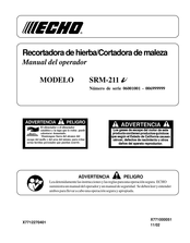 Echo 006999999 Manual Del Operador