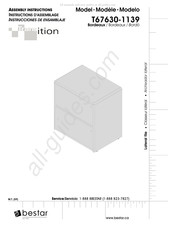 Bestar Transition T67630-1139 Instrucciones De Ensamblaje